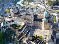  Bildtext: Das neue DomQuartier Salzburg im Herzen der Altstadt. © DomQuartier – HG Esch